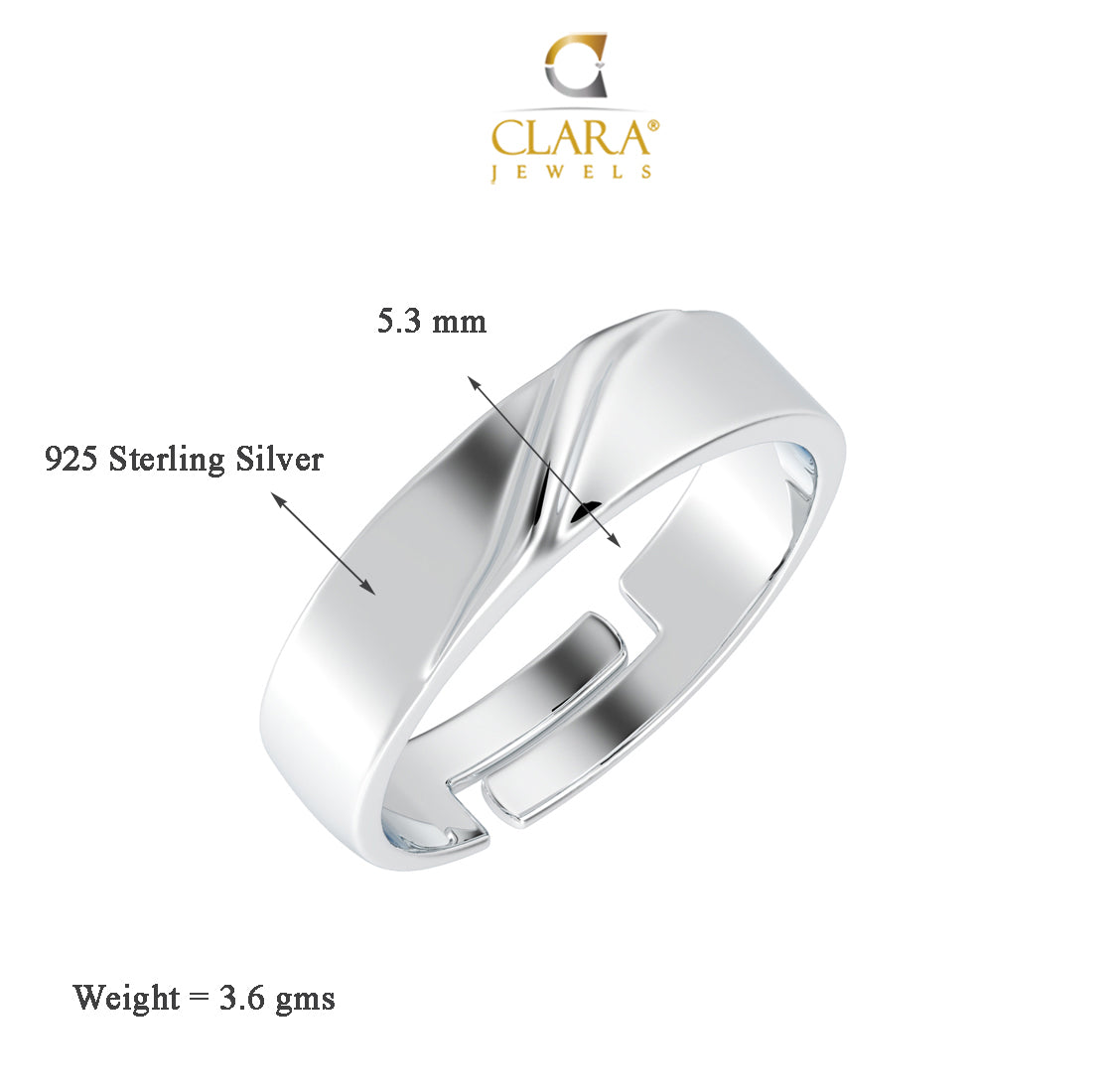 Silver Monte Ring